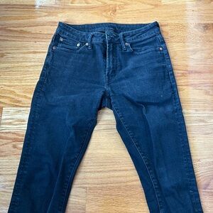 American Eagle AIRFLEX + Slim Fit Black Jeans